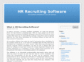 hrrecruitingsoftware.com