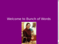 bunchofwords.com