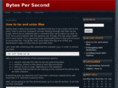 bytespersecond.net
