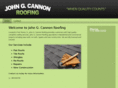 johngcannonroof.com
