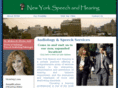 newyorkspeechandhearing.com