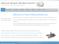 churchstreetdentalcentre.com