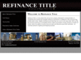 refinancetitle.com