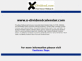 x-dividendcalendar.com