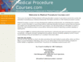 medicalprocedurecourses.com