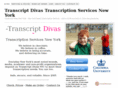 transcriptdivas.com