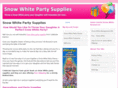 snowwhitepartysupplies.com