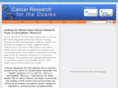 ozarkscancerresearch.com