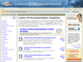 lettersofrecommendationtemplates.com