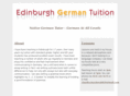 edinburghgermantutor.com