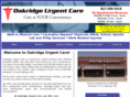 oakridgeurgentcare.com