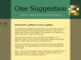 onesuggestion.com