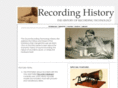 recordinghistory.com