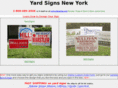 yardsignsnewyork.com