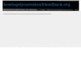 howtogetyourexboyfriendback.org