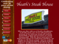 heathssteakhouse.com