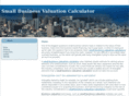 smallbusinessvaluationcalculator.com