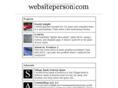 websiteperson.com