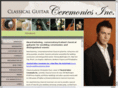 classicalguitarceremonies.com
