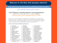 newyorkspeakersnetwork.com
