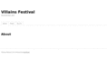 villainsfestival.com