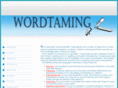 wordtaming.com