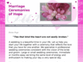 marriageceremoniesofhope.com