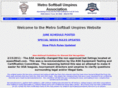 metrosoftballumpires.com