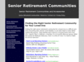 seniorretirementcommunities.net