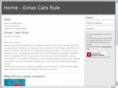 ginascatsrule.com