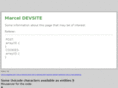 marceldevsite.com