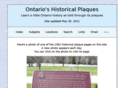 ontarioplaques.com