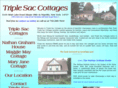 triplesaccottages.com