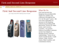 firstandsecondlineresponse.com