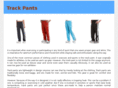 trackpant.com