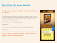 dietplanstoloseweight.org
