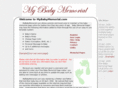 mybabymemorial.com