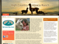 highcountryalpacaranch.com