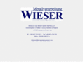 metallverarbeitung-wieser.com