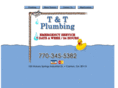 tandtplumbing.com