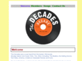 thedecadesband.net