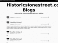 historicstonestreet.com