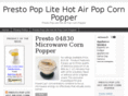 prestopoplitehotaircornpopper.com