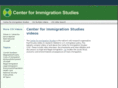 centerforimmigrationstudies.net