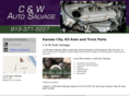 candwautosalvage.net