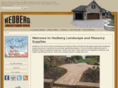 hedbergmasonryandlandscape.com