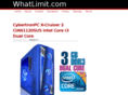 whatlimit.com