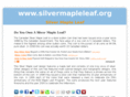 silvermapleleaf.org