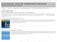 automaticarticlesubmitter.org