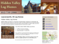 hiddenvalleyloghomesin.com